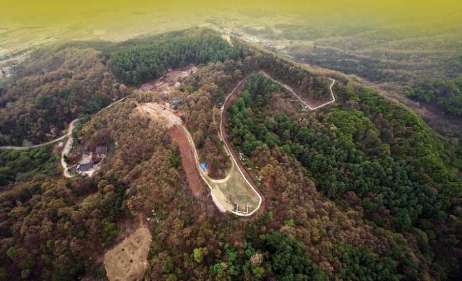 [京畿古道 嶺南道 第8道] 竹州山城の道