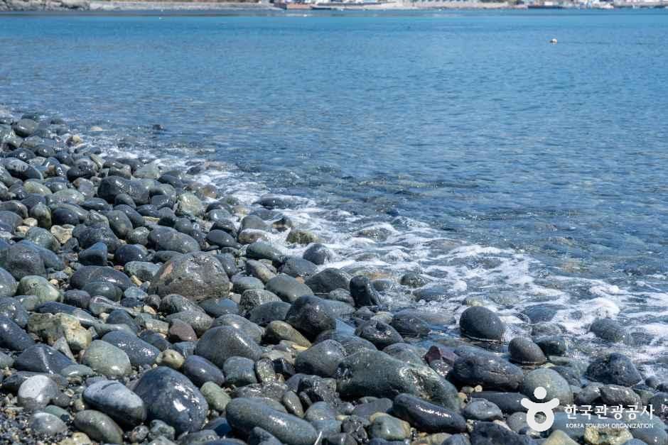 학동 흑진주 몽돌해변