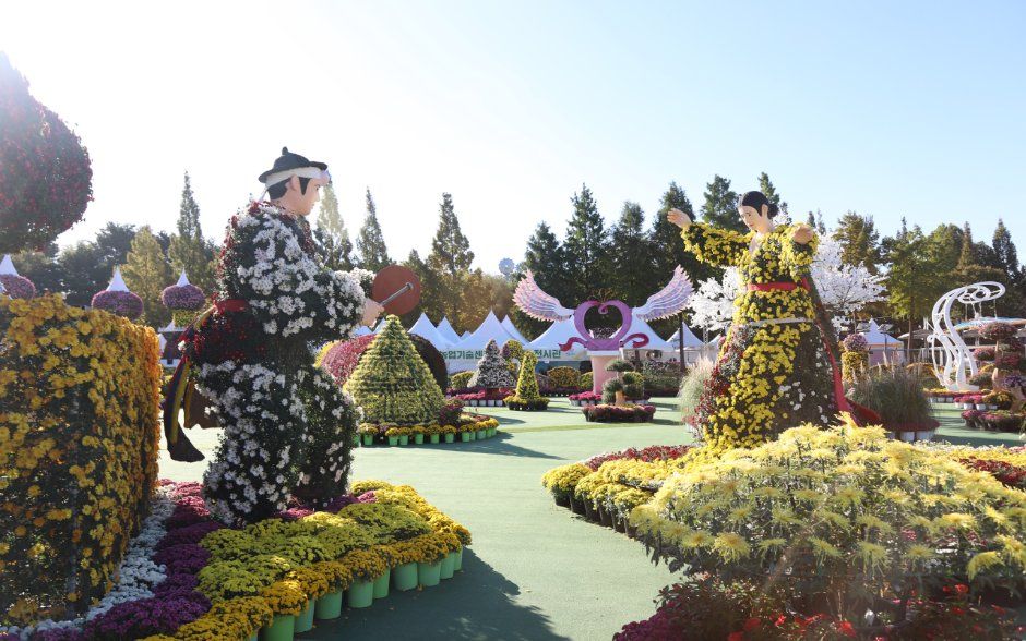 익산천만송이 국화축제
