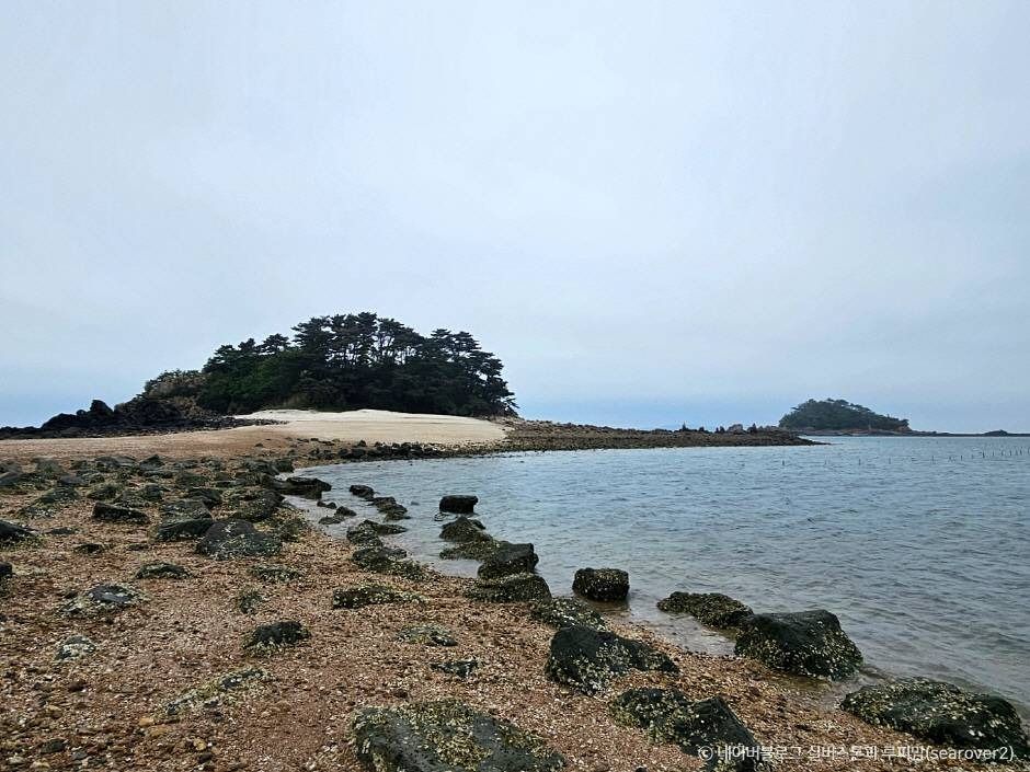 소야도 떼뿌리 해변