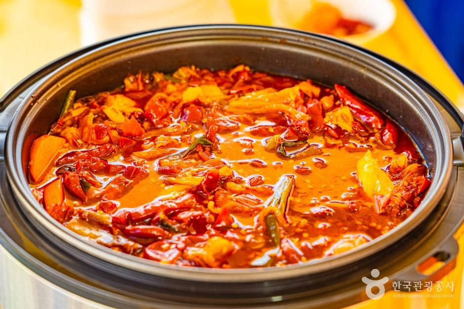 Spicy Braised Chicken (Jjimdak)