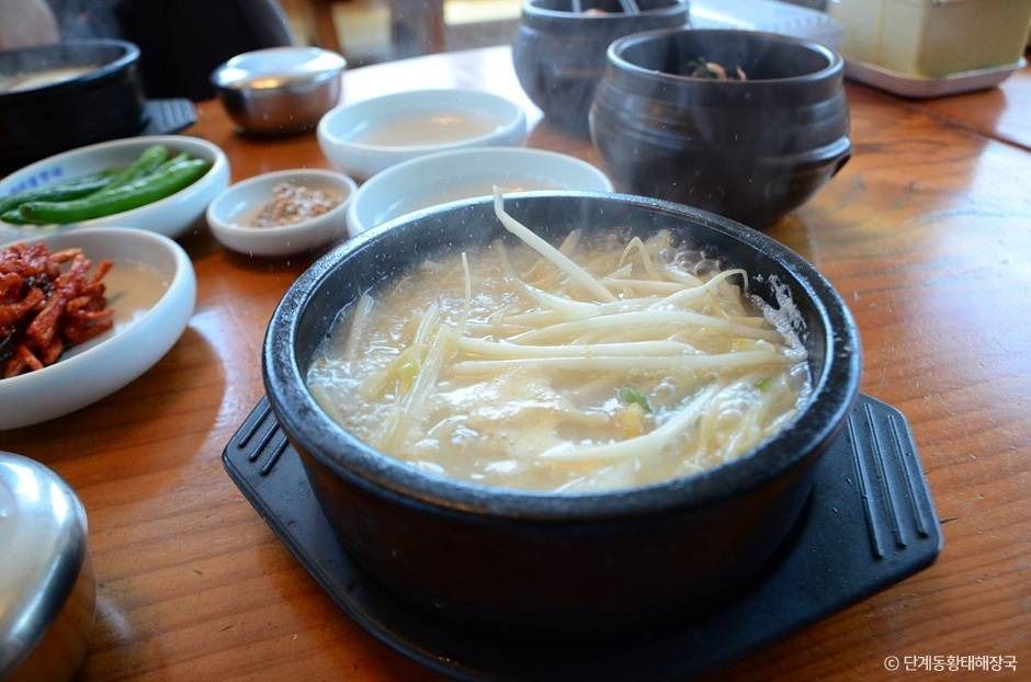 タンゲ洞黄太海醤スープ