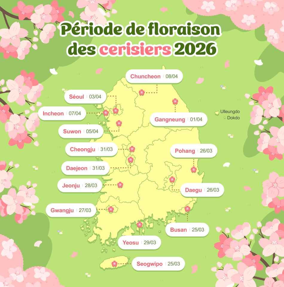 2026벚꽃개화예상시기