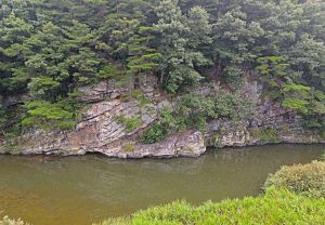 운교리 삼각주 퇴적층