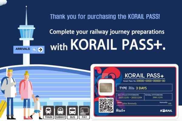 KORAIL PASS+: An All-in-One Travel and Payment Card for International Travelers
