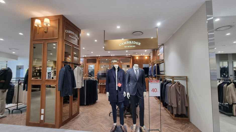 [事後免税店] CAMBRIDGE（ケンブリッジ）・ロッテモールチンジュ（晋州）店(캠브리지 롯데몰 진주점)