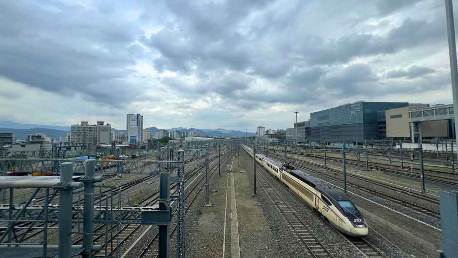 14番線まである巨大駅・東大邱駅