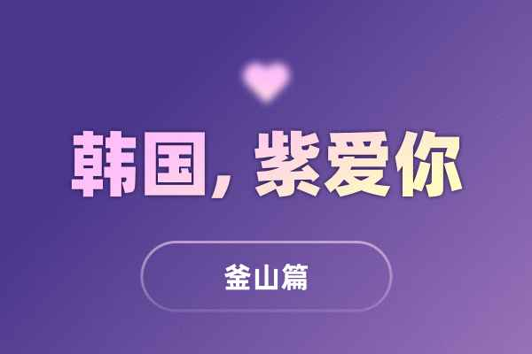 [公布中奖] (釜山篇) 韩国, 紫爱你: ARMY专属来自韩国旅游发展局的宠粉礼遇