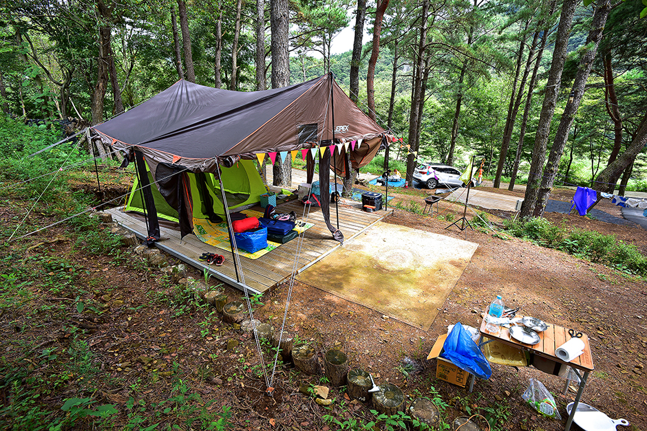 馬耳山 風穴冷泉キャンプ場