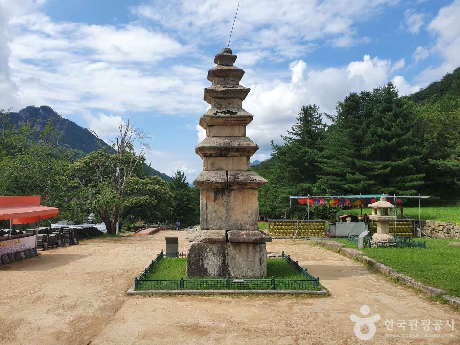 忠州 弥勒里 五層石塔