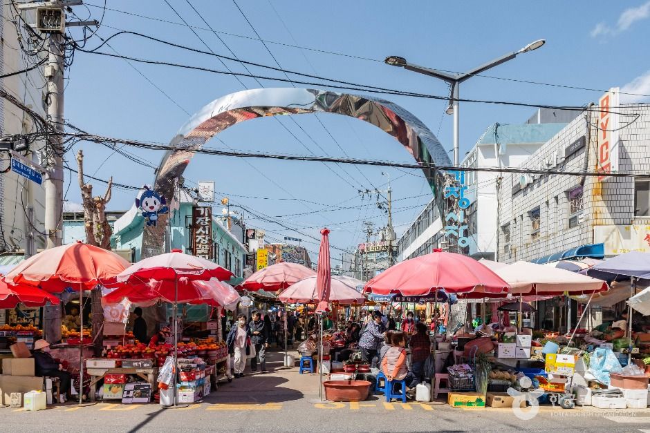 釜山机张市场