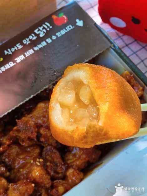 낭중애사과닭강정