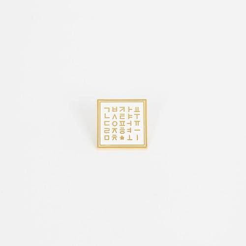 Hangeul Day Badge ⓒKorea Heritage Agency