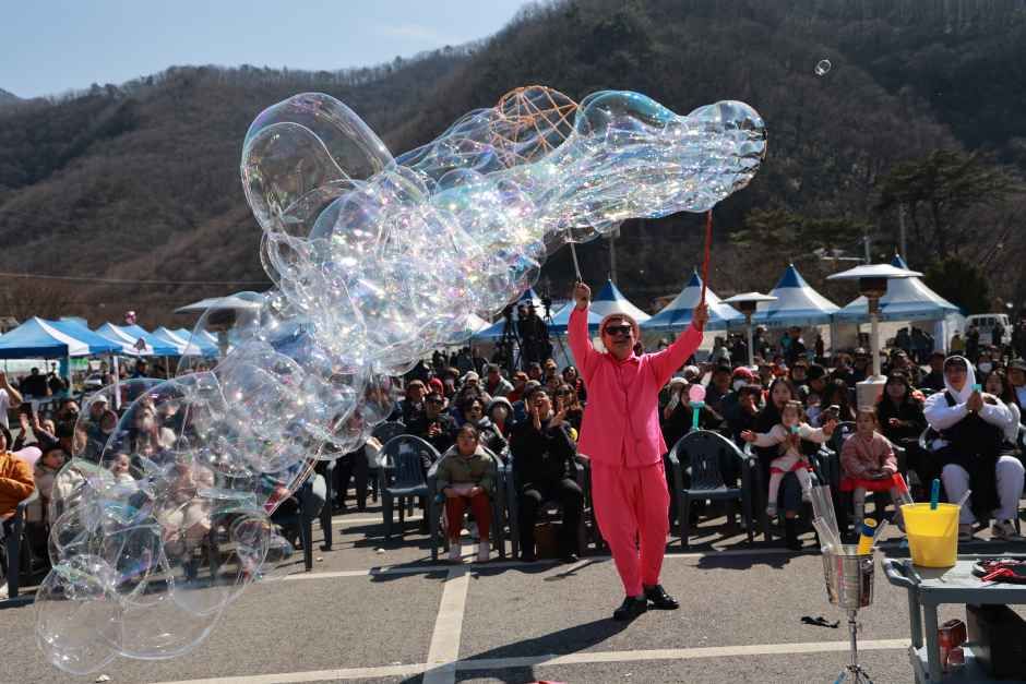 진안고원 운장산 고로쇠축제