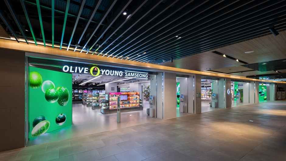 [事後免税店]Olive Young・パルナスサムソンタウン(올리브영 파르나스삼성 타운)