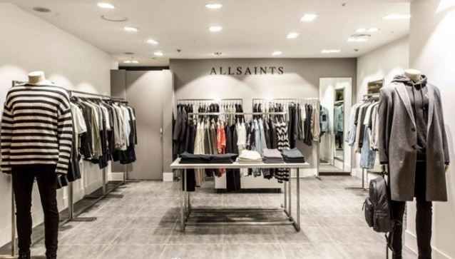 올세인츠 갤러리아백화점 타임월드점