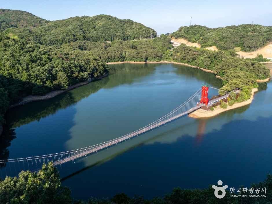 천장호 출렁다리