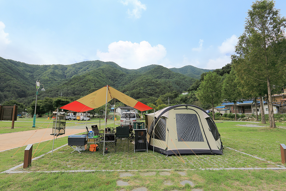錦繍江山文化公園 野営場