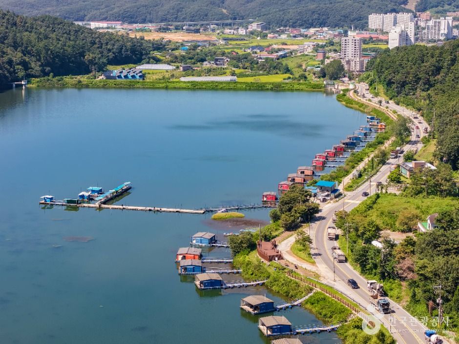 龍徳貯水池