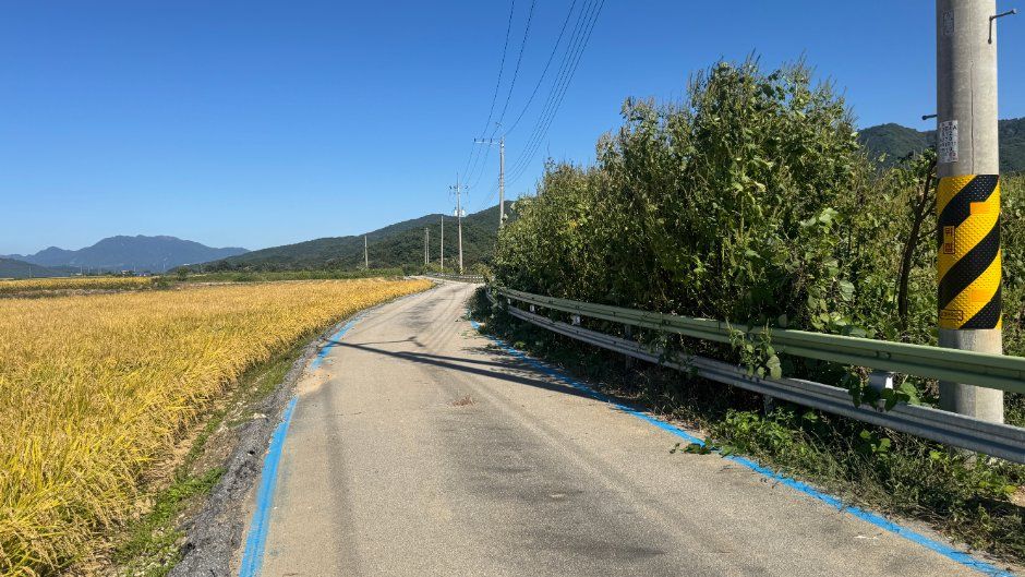 [江原平和ヌリ サイクルロード 2コース] 鉄原 鶴が休む道