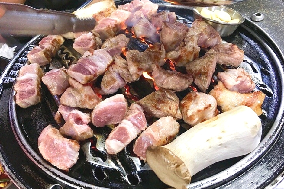 땅코참숯구이 본점