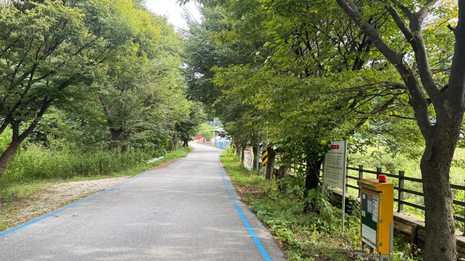 [江原平和ヌリ サイクルロード 4コース] 鉄原 蚕の道