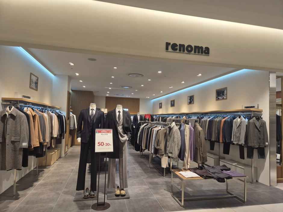 레노마정장 롯데아울렛 청주점