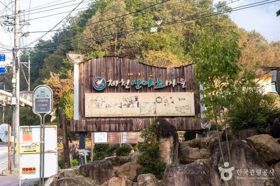 堤川山野草村