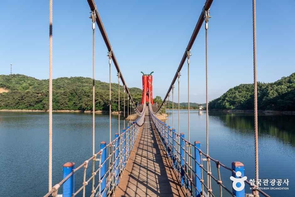 천장호 출렁다리