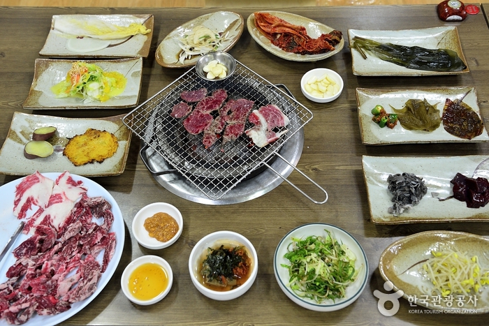 昔の慶州炭火焼き