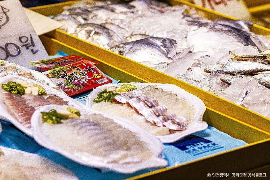 외포항 젓갈 수산물직판장