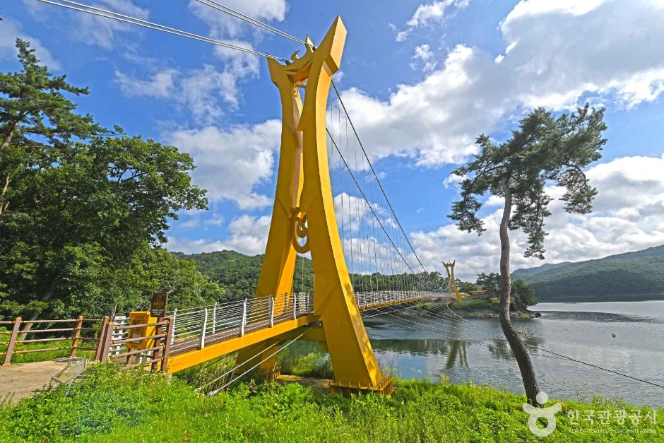 Yellow Suspension Bridge