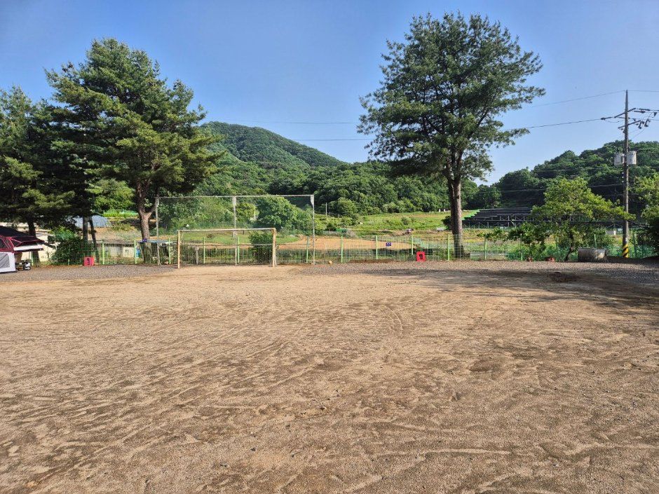 학교안풍경캠핑장