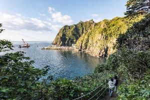 행남 도동 해안산책로 (울릉도,독도 국가지질공원)