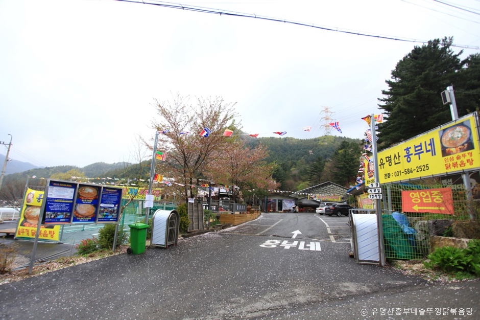 有名山 フンブ家の鍋蓋鶏煮込み