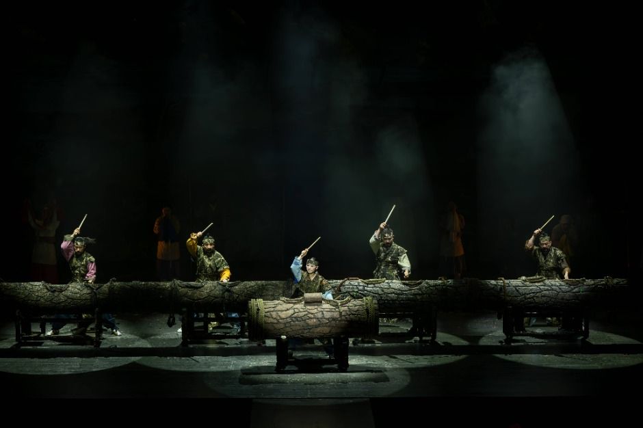 A scene from The Raftmen, the original Sorigeuk｜ Courtesy of Jeongseon Arirang Art Troupe 