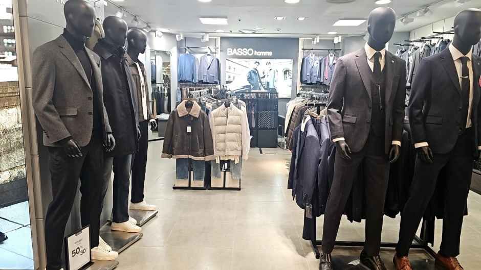 BASSO homme - Newcore Pyeongchon Branch [Tax Refund Shop] (바쏘옴므 뉴코아 평촌)