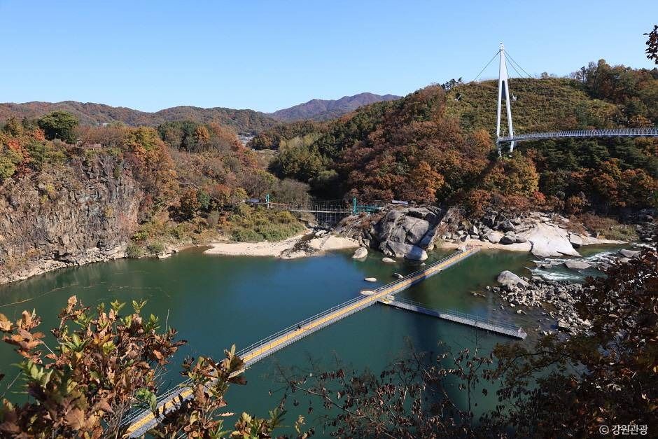 松台小酒柱状節理
