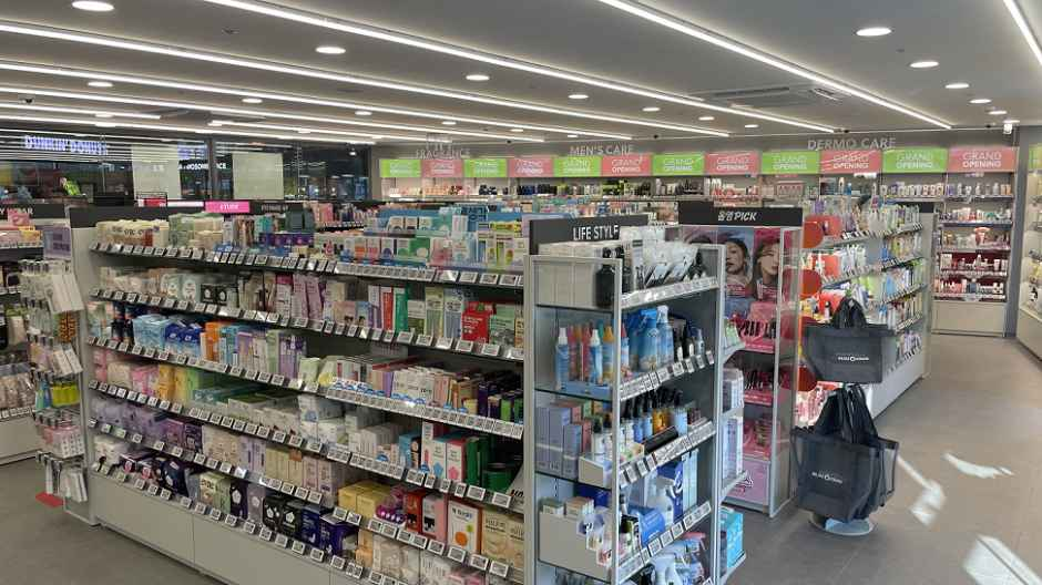 [事後免税店]Olive Young・カンヌン（江陵）駅舎店(올리브영 강릉역사점)