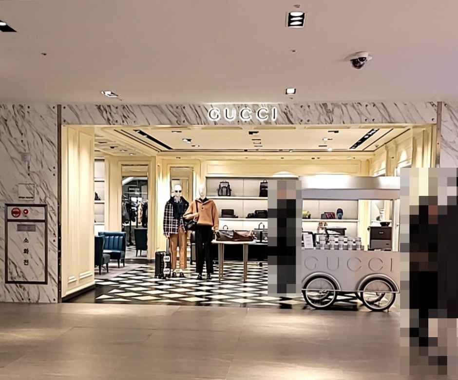 구찌 남성 갤러리아백화점 명품관 WEST점