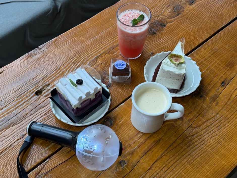 Tartas y bebidas