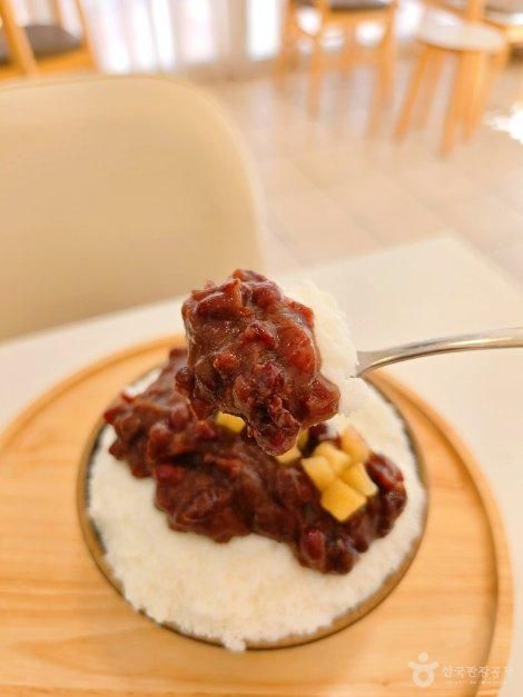 수제빙수전문점 팥
