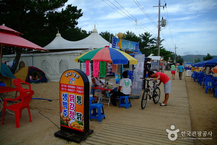 신지 명사십리해수욕장 신지 명사십리해수욕장