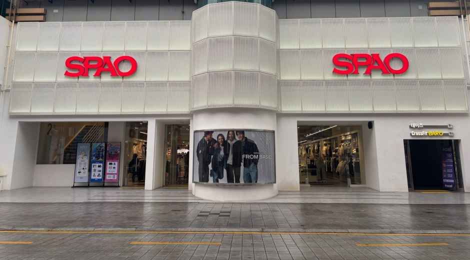 [事後免税店]SPAO（スパオ）・ソミョンジュンアン（西面中央）店(스파오 서면중앙점)