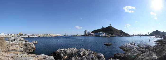 竹島山堆積岩（慶北東海岸国家地質公園）