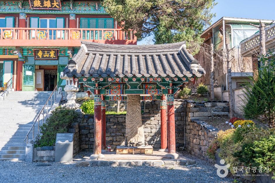 堤川 寒山寺 石造如来立像