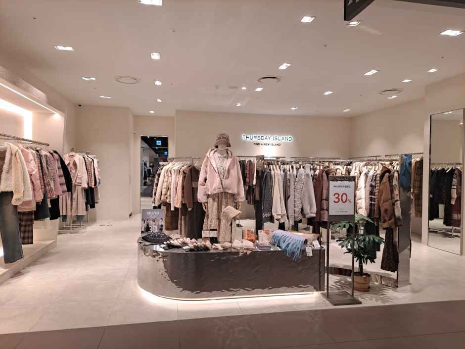 [事後免稅店] Thursday Island (現代百貨公司 KINTEX店)(써스데이아일랜드 현대백화점 킨텍스점)
