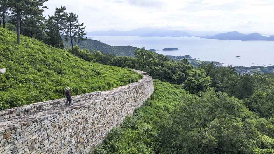 [남해바래길 16코스] 대국산성길