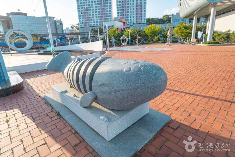 울산 귀신고래 회유해면