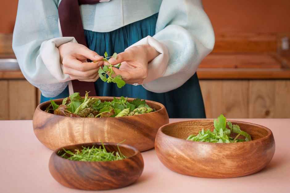 Seasonal vegetables